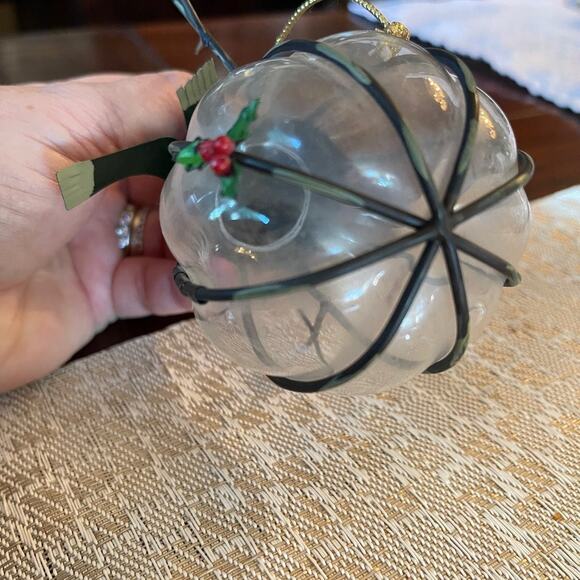 Christmas ornament snowman glass - Picture 5 of 9